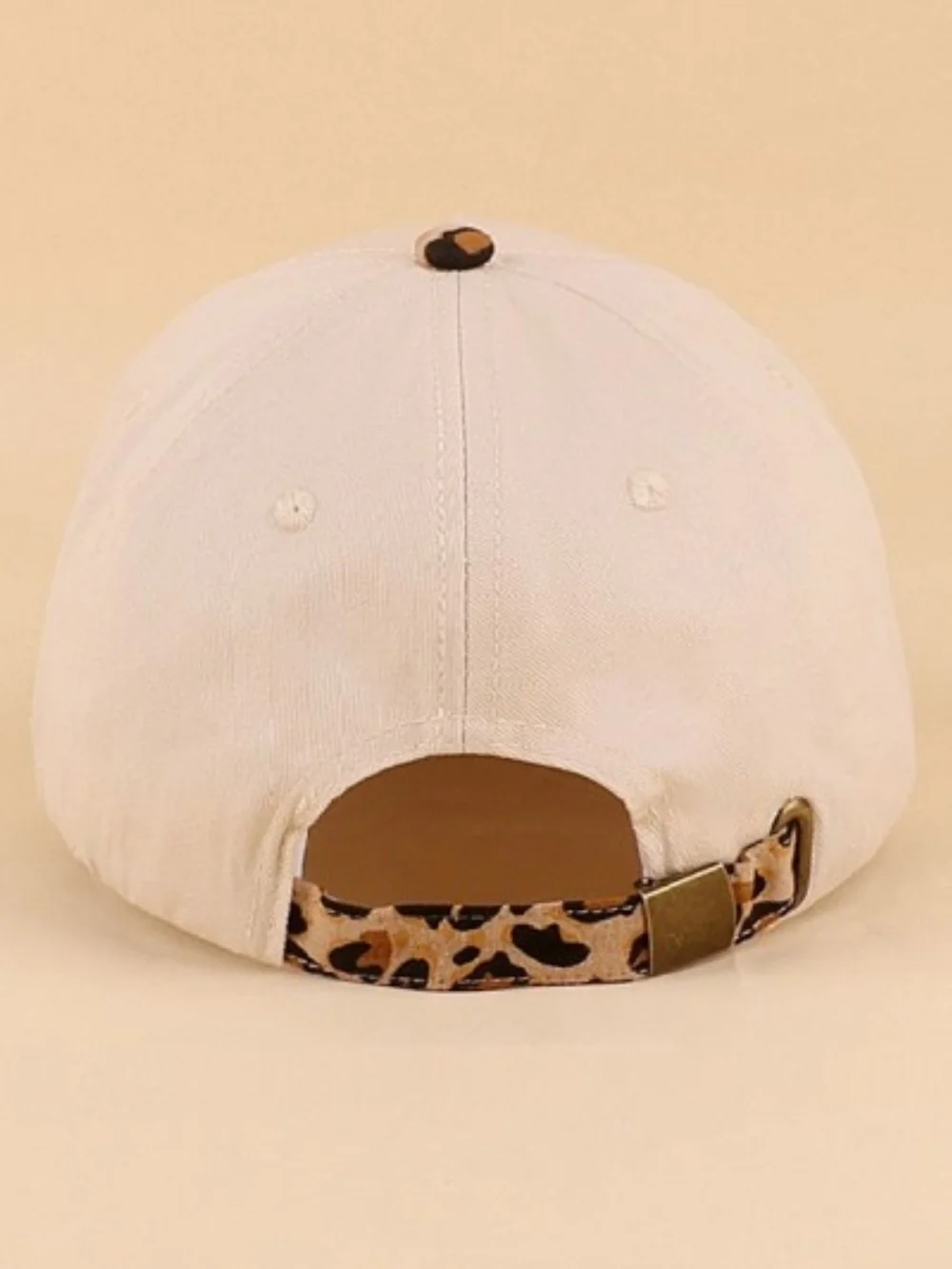 Tan And Leopard Print Yeehaw Trucker Hat NWT